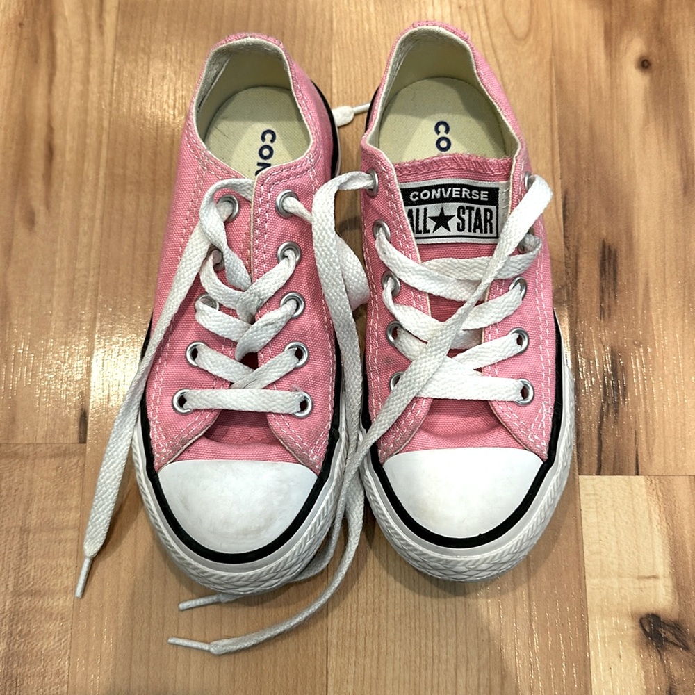 Pink Converse Sneakers Shoes